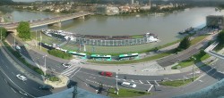 Archiv Foto Webcam Linz: Donaulände und Nibelungenbrücke 07:00