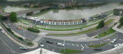 Archiv Foto Webcam Linz: Donaulände und Nibelungenbrücke 07:00