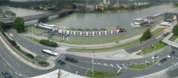 Archiv Foto Webcam Linz: Donaulände und Nibelungenbrücke 14:00