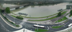 Archiv Foto Webcam Linz: Donaulände und Nibelungenbrücke 05:00
