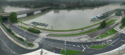 Archiv Foto Webcam Linz: Donaulände und Nibelungenbrücke 06:00