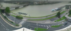 Archiv Foto Webcam Linz: Donaulände und Nibelungenbrücke 07:00