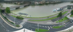 Archiv Foto Webcam Linz: Donaulände und Nibelungenbrücke 11:00