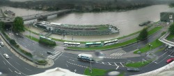 Archiv Foto Webcam Linz: Donaulände und Nibelungenbrücke 07:00