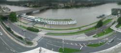 Archiv Foto Webcam Linz: Donaulände und Nibelungenbrücke 13:00