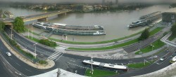 Archiv Foto Webcam Linz: Donaulände und Nibelungenbrücke 05:00