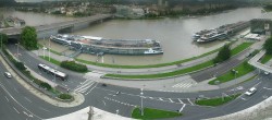 Archiv Foto Webcam Linz: Donaulände und Nibelungenbrücke 13:00