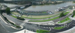 Archiv Foto Webcam Linz: Donaulände und Nibelungenbrücke 15:00