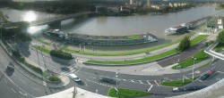 Archiv Foto Webcam Linz: Donaulände und Nibelungenbrücke 12:00