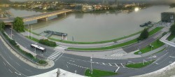 Archiv Foto Webcam Linz: Donaulände und Nibelungenbrücke 05:00