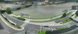Archiv Foto Webcam Linz: Donaulände und Nibelungenbrücke 11:00