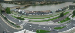 Archiv Foto Webcam Linz: Donaulände und Nibelungenbrücke 05:00