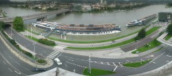 Archiv Foto Webcam Linz: Donaulände und Nibelungenbrücke 09:00