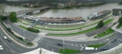 Archiv Foto Webcam Linz: Donaulände und Nibelungenbrücke 11:00