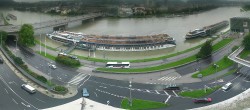 Archiv Foto Webcam Linz: Donaulände und Nibelungenbrücke 17:00