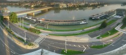 Archiv Foto Webcam Linz: Donaulände und Nibelungenbrücke 06:00
