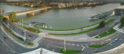 Archiv Foto Webcam Linz: Donaulände und Nibelungenbrücke 06:00