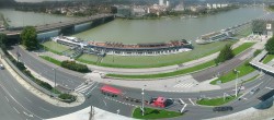 Archiv Foto Webcam Linz: Donaulände und Nibelungenbrücke 13:00