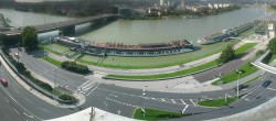 Archiv Foto Webcam Linz: Donaulände und Nibelungenbrücke 15:00