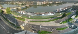 Archiv Foto Webcam Linz: Donaulände und Nibelungenbrücke 07:00