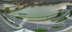 Archiv Foto Webcam Linz: Donaulände und Nibelungenbrücke 05:00