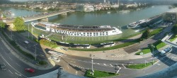 Archiv Foto Webcam Linz: Donaulände und Nibelungenbrücke 07:00