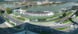 Archiv Foto Webcam Linz: Donaulände und Nibelungenbrücke 09:00