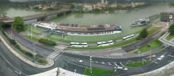 Archiv Foto Webcam Linz: Donaulände und Nibelungenbrücke 02:00