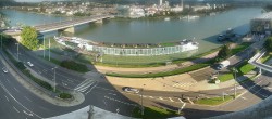 Archiv Foto Webcam Linz: Donaulände und Nibelungenbrücke 06:00