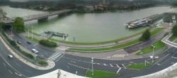 Archiv Foto Webcam Linz: Donaulände und Nibelungenbrücke 08:00