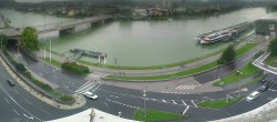Archiv Foto Webcam Linz: Donaulände und Nibelungenbrücke 09:00