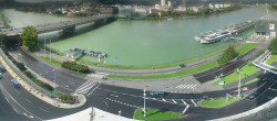 Archiv Foto Webcam Linz: Donaulände und Nibelungenbrücke 13:00