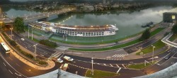 Archived image Webcam Linz: Generali building at the Danube 05:00