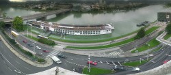 Archived image Webcam Linz: Generali building at the Danube 07:00