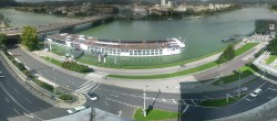 Archiv Foto Webcam Linz: Donaulände und Nibelungenbrücke 11:00