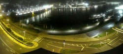 Archiv Foto Webcam Linz: Donaulände und Nibelungenbrücke 23:00