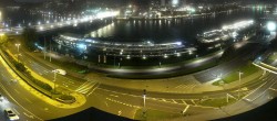 Archiv Foto Webcam Linz: Donaulände und Nibelungenbrücke 05:00