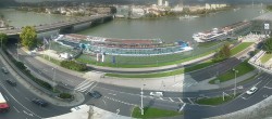 Archiv Foto Webcam Linz: Donaulände und Nibelungenbrücke 11:00
