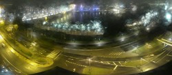 Archiv Foto Webcam Linz: Donaulände und Nibelungenbrücke 23:00