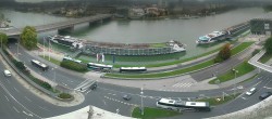 Archived image Webcam Linz: Generali building at the Danube 07:00