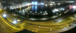 Archived image Webcam Linz: Generali building at the Danube 19:00