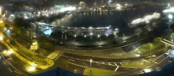 Archiv Foto Webcam Linz: Donaulände und Nibelungenbrücke 06:00