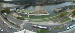 Archiv Foto Webcam Linz: Donaulände und Nibelungenbrücke 13:00