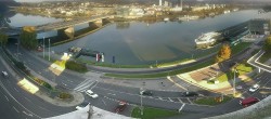 Archiv Foto Webcam Linz: Donaulände und Nibelungenbrücke 07:00