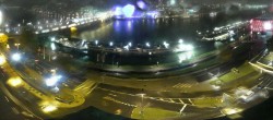 Archiv Foto Webcam Linz: Donaulände und Nibelungenbrücke 17:00