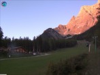 Archiv Foto Webcam Gamskarlift im Skigebiet Ehrwald 19:00