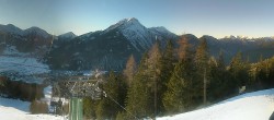 Archived image Webcam 3-chair lift Wettersteinbahnen Ehrwald 15:00