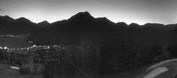 Archived image Webcam 3-chair lift Wettersteinbahnen Ehrwald 21:00