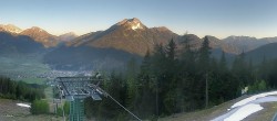 Archiv Foto Webcam 3er Sessellift im Skigebiet Ehrwald 06:00