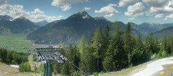 Archiv Foto Webcam 3er Sessellift im Skigebiet Ehrwald 13:00